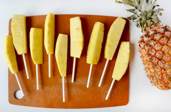 Chocolate Pineapple On-a-Stick Recipe