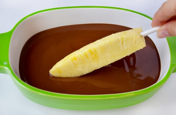 Chocolate Pineapple On-a-Stick Recipe