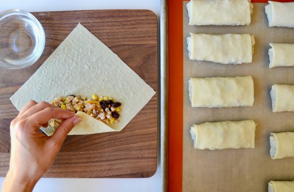 Baked Southwestern Egg Rolls Recipe