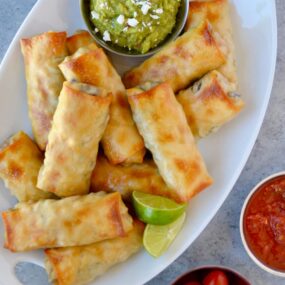 Baked Southwestern Egg Rolls Recipe
