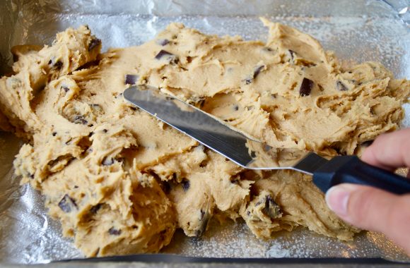 Salted Chocolate Chip Cookie Bars Recipe