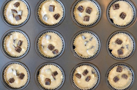 Chocolate Banana Muffins Recipe