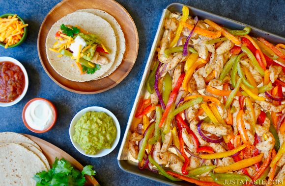 Sheet Pan Chicken Fajitas Recipe