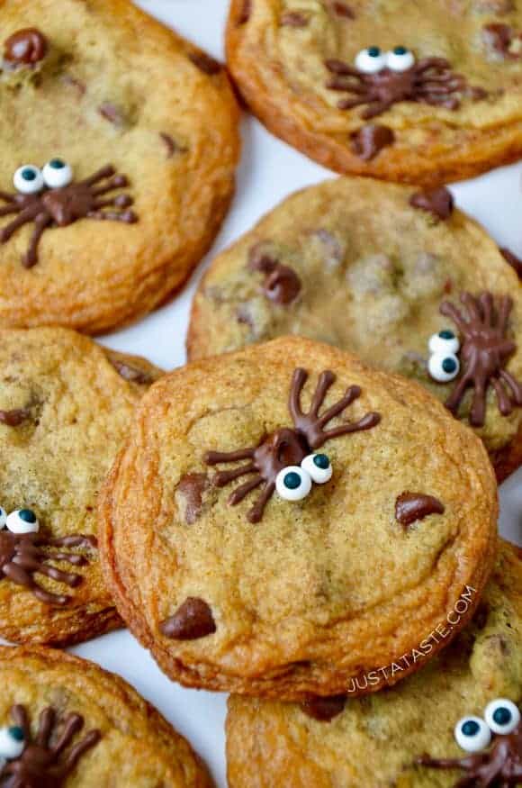 Halloween Chocolate Chip Cookies