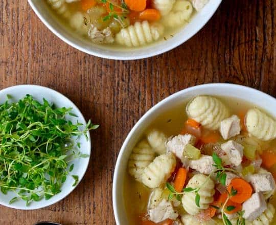 Easy Gnocchi Chicken Soup