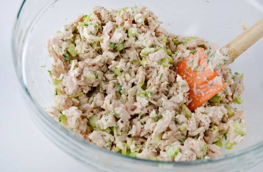 The Best Leftover Turkey Salad Just a Taste