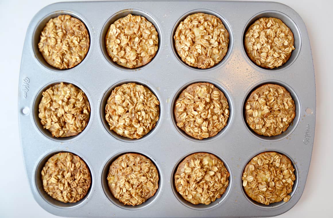 Baked Oatmeal Cups (FreezerFriendly) Just a Taste