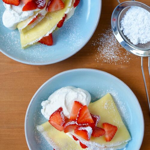 Strawberry Cream-Cheese Crepes — Melissas Produce