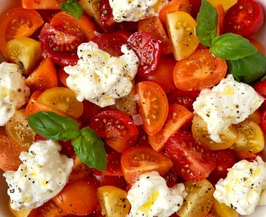 Caprese Salad with Burrata