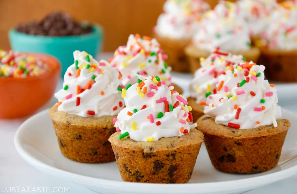Muffin Tin Chocolate Chip Cookie Cups Just a Taste