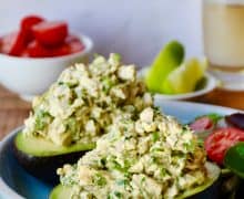 The Best Avocado Chicken Salad