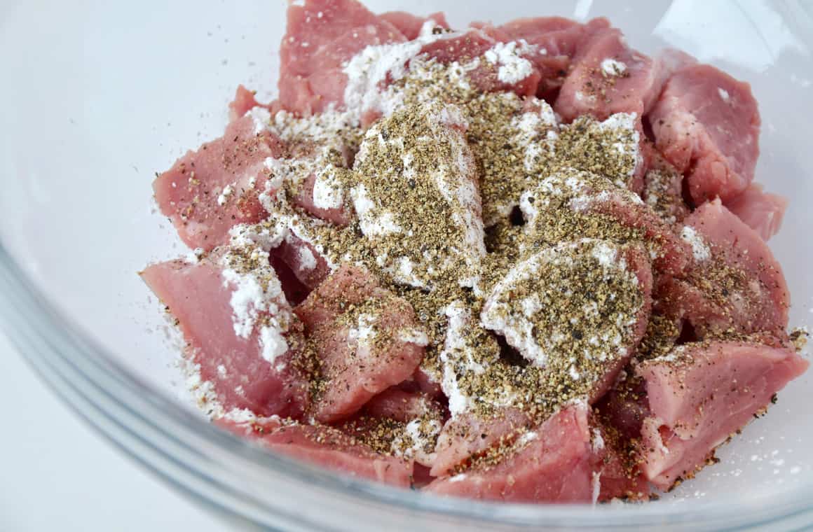 Quick Black Pepper Pork Just a Taste