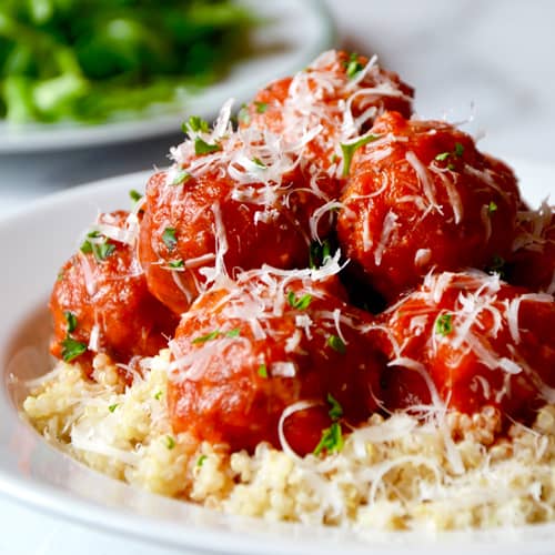 Baked Turkey Meatballs