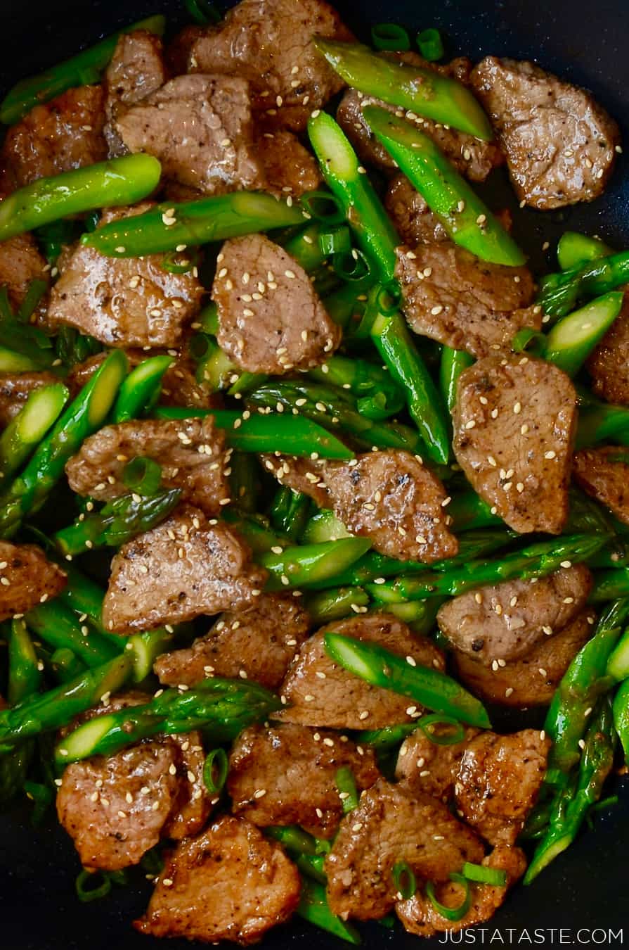 quick black pepper pork