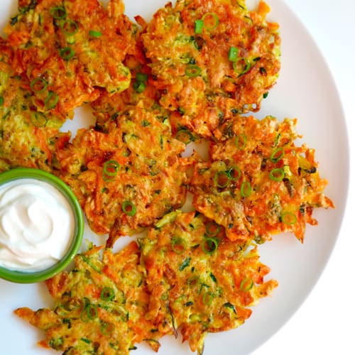 Quick and Crispy Veggie Fritters