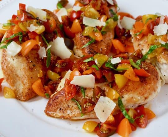 Quick Bruschetta Chicken