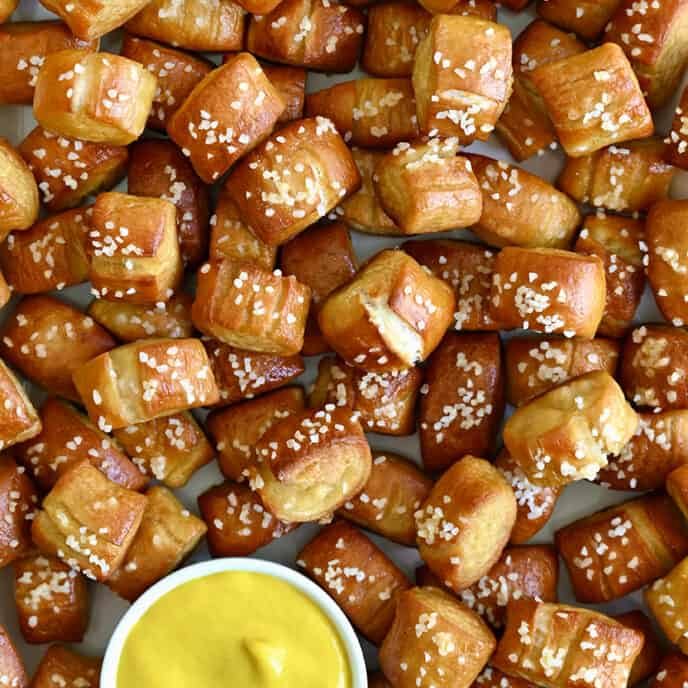 Homemade Soft Pretzel Twists Just a Taste