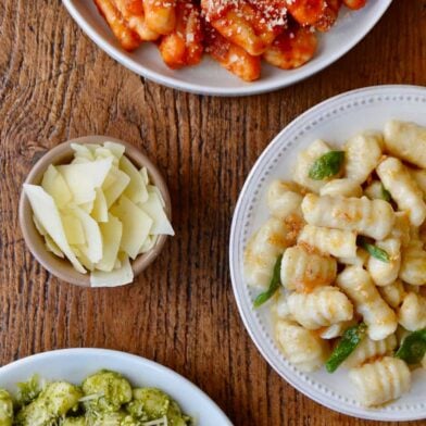 Leftover Mashed Potato Gnocchi three ways