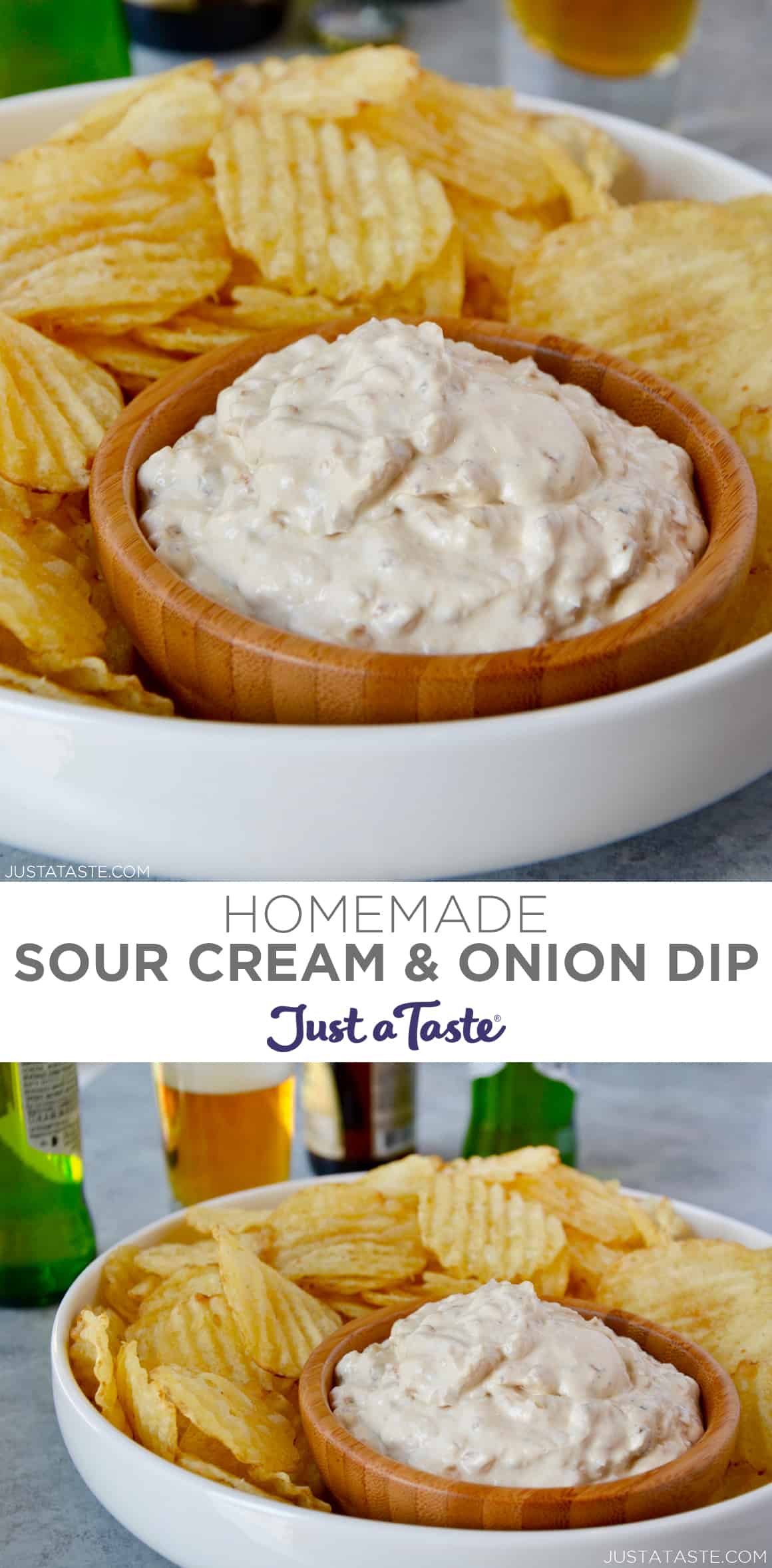 Homemade Sour Cream and Onion Dip (French Onion Dip)