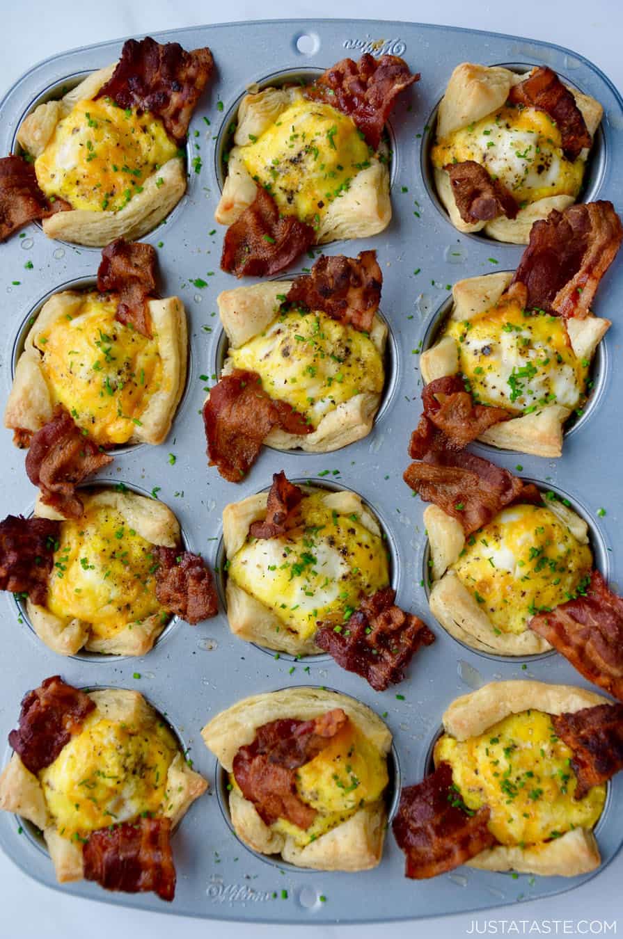 Puff Pastry Breakfast Cups Recipe by Tasty