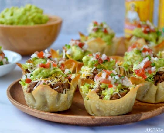 Easy Taco Salad Cups