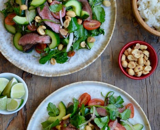 Thai Beef Salad with Lime Dressing