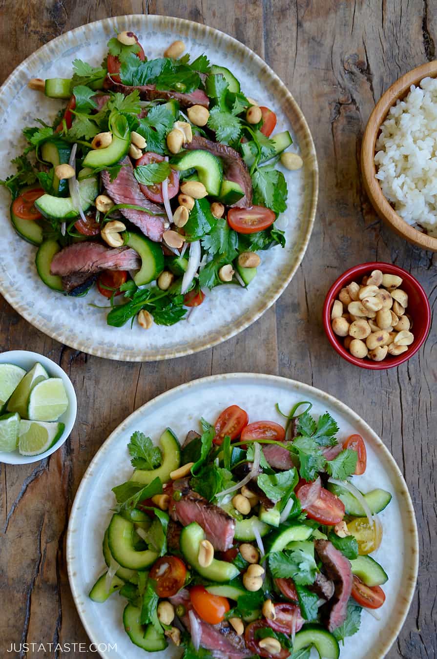 Thai Beef Salad with Lime Dressing