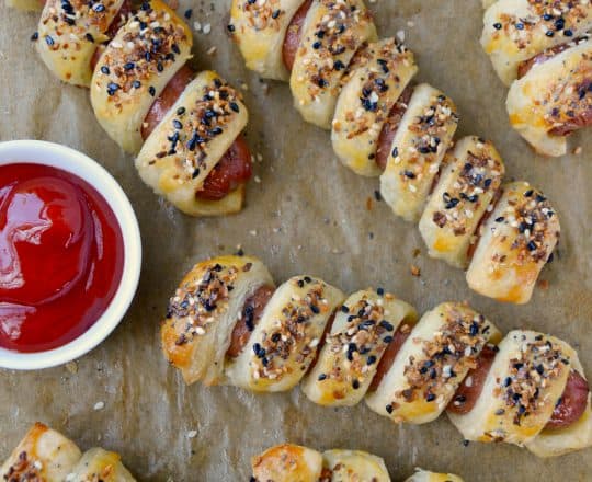 Everything Puff Pastry Pigs In a Blanket