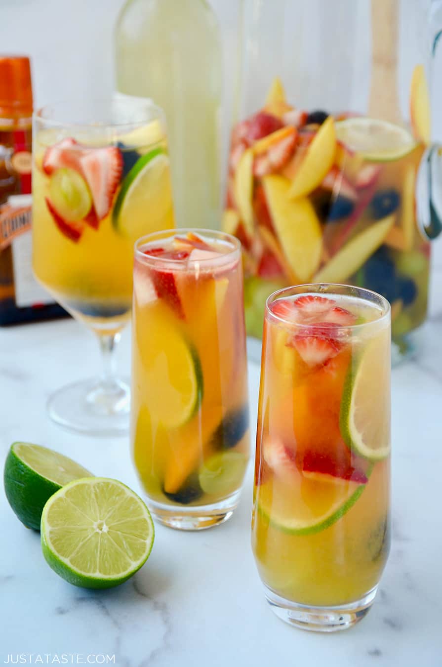 White Sangria For All Seasons Just A Taste,Thank You Note For Gift
