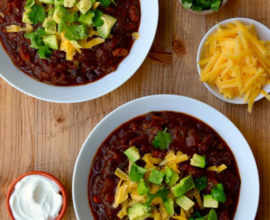 The Best Vegetarian Chili