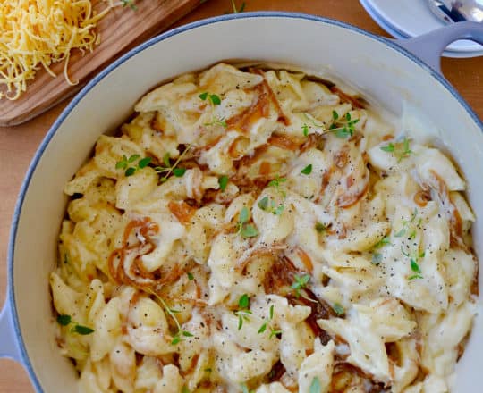 French Onion Mac and Cheese
