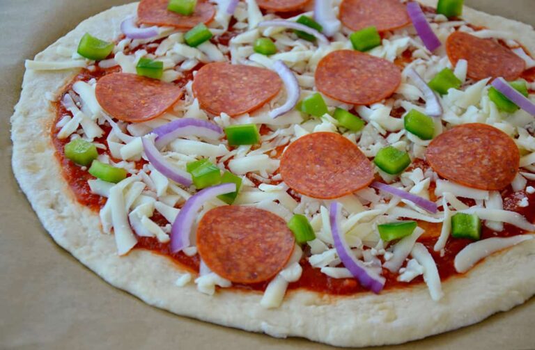 Easy Homemade Pizza Dough Without Yeast | Just a Taste