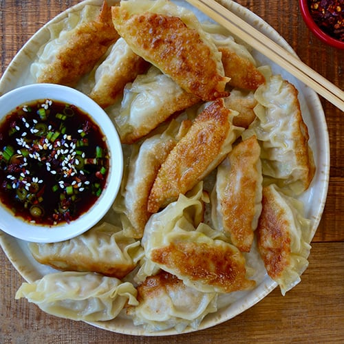 Potstickers recipe on Just a Taste