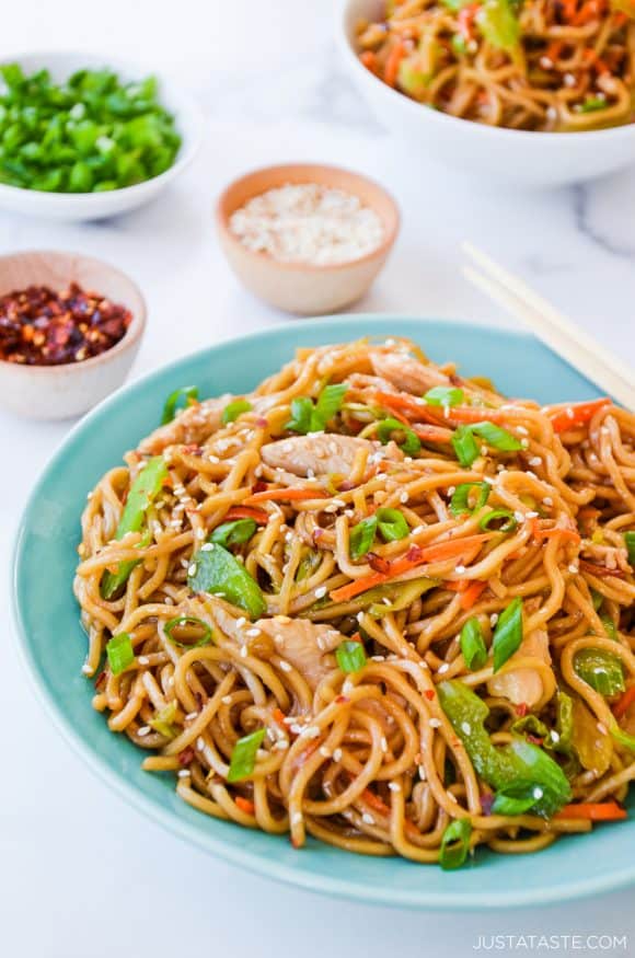 Quick Chicken Chow Mein Just A Taste Quick Chicken Chow Mein Just A Taste