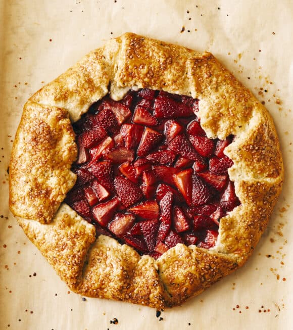 Strawberry Galette from The Secret Ingredient Cookbook