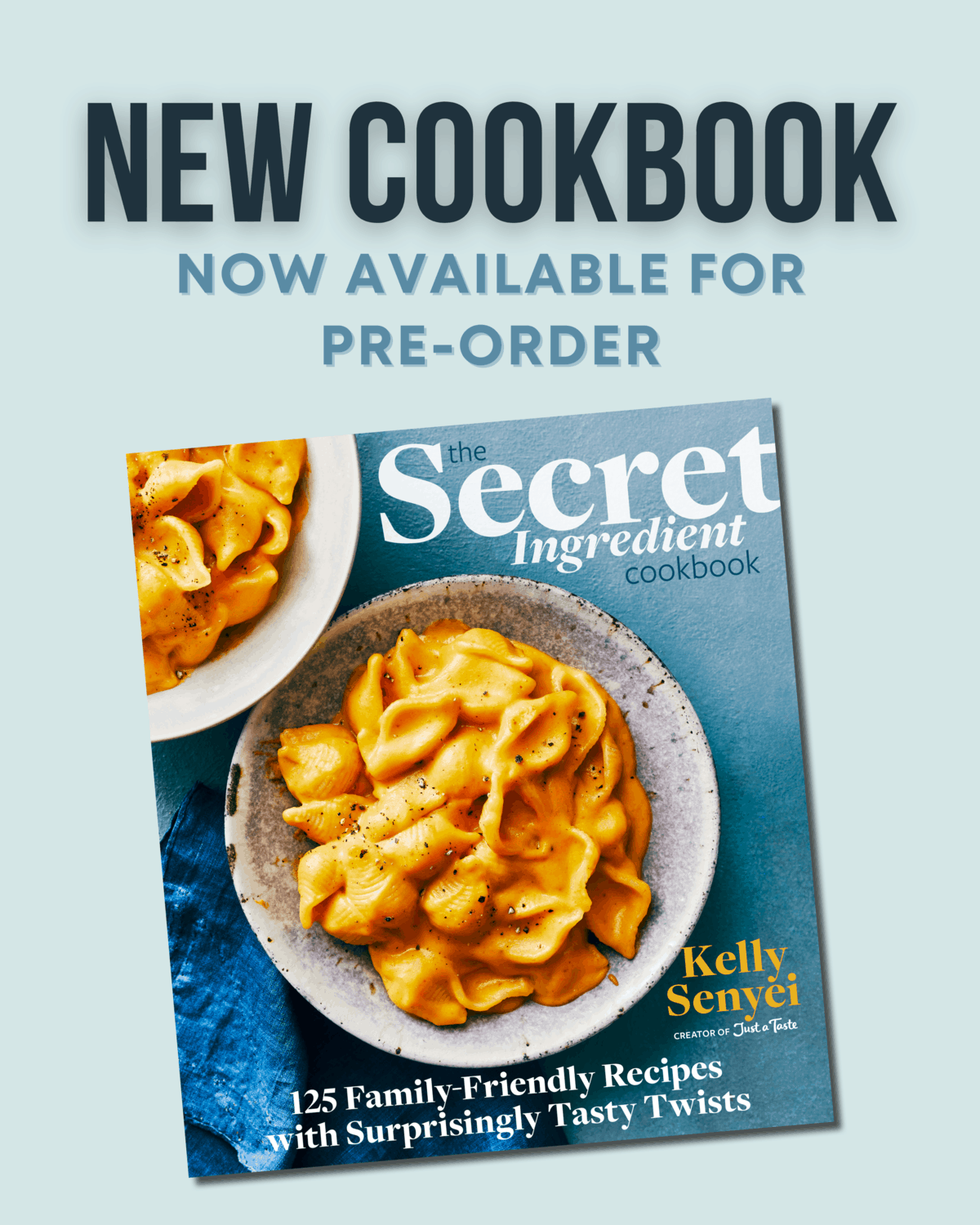 The Secret Ingredient Cookbook is now available for pre-order