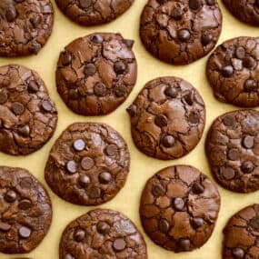 Chocolate Chip Brownie Cookies Recipe