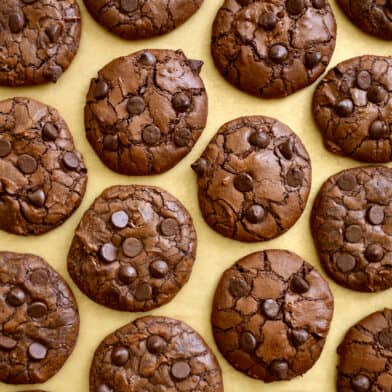 Chocolate Chip Brownie Cookies Recipe