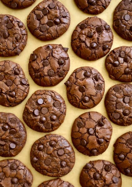 Chocolate Chip Brownie Cookies Recipe