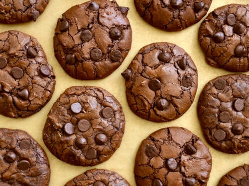 Chocolate Chip Brownie Cookies Just A Taste