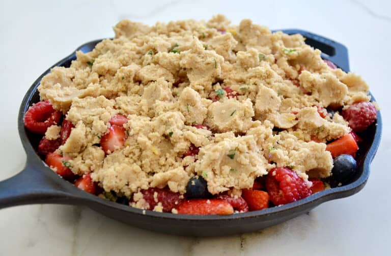Easy MixandMatch Fruit Crumble Just a Taste