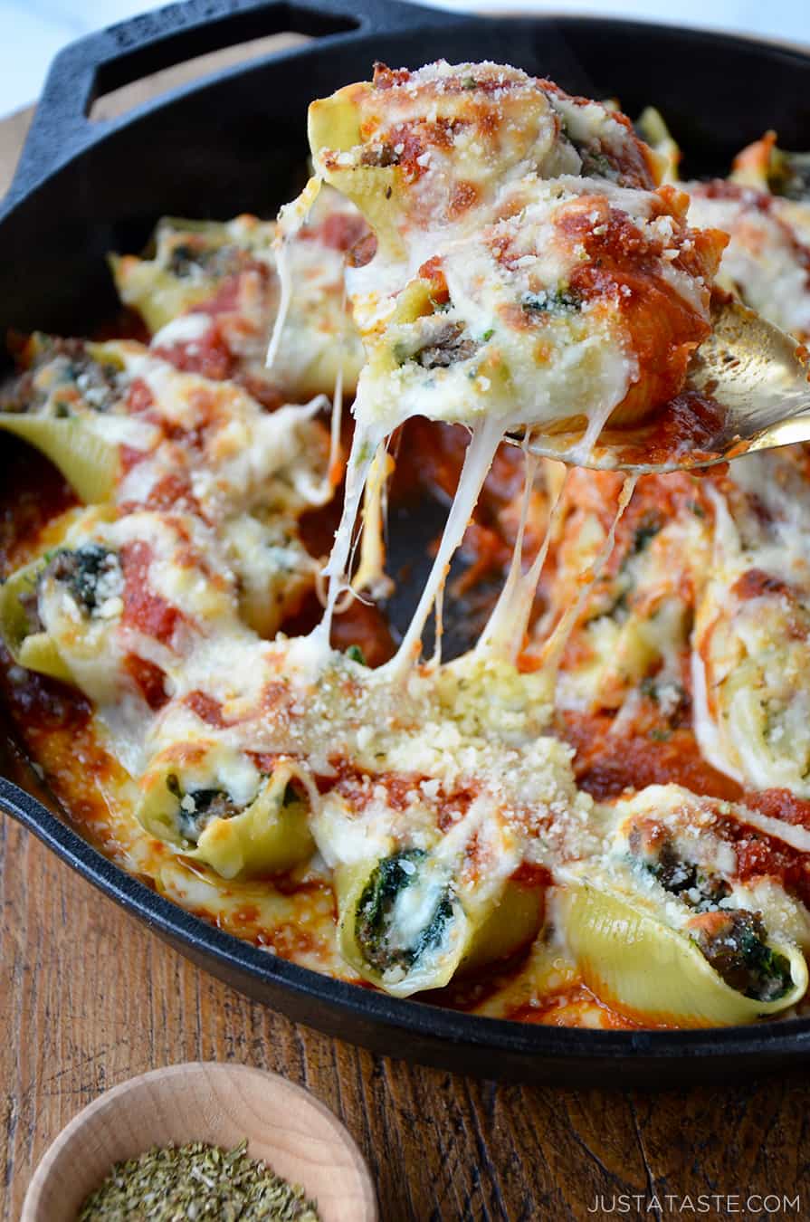 Stuffed Shells with Meat Recipe