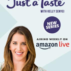 Kelly Senyei of Just a Taste on Amazon Live