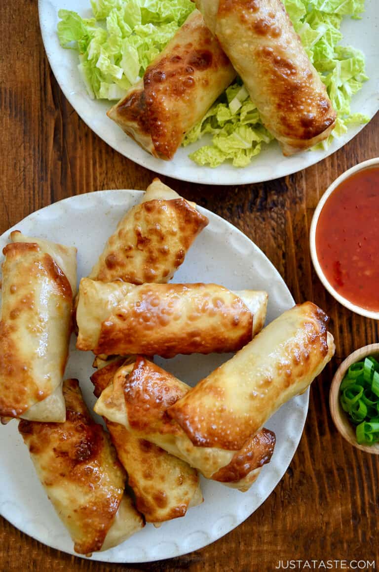Air Fryer Egg Rolls Just a Taste