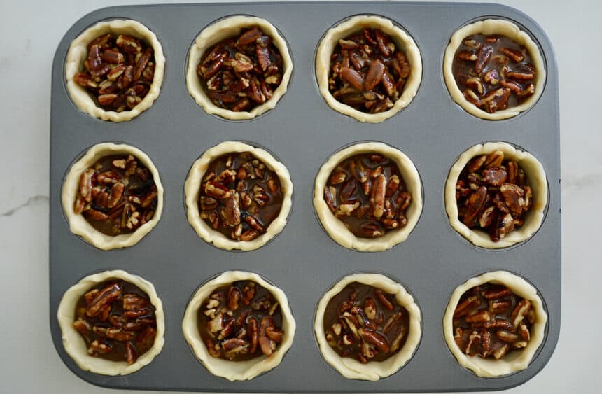 Muffin Tin Mini Pecan Pies Just a Taste