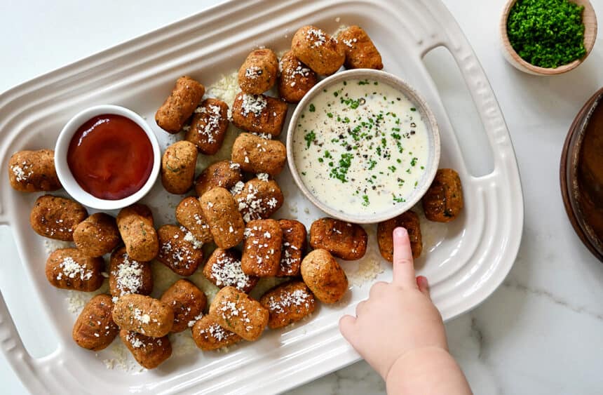 Air Fryer Sweet Potato Tots Just a Taste