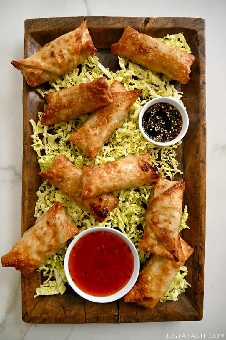 Air Fryer Spring Rolls Just a Taste