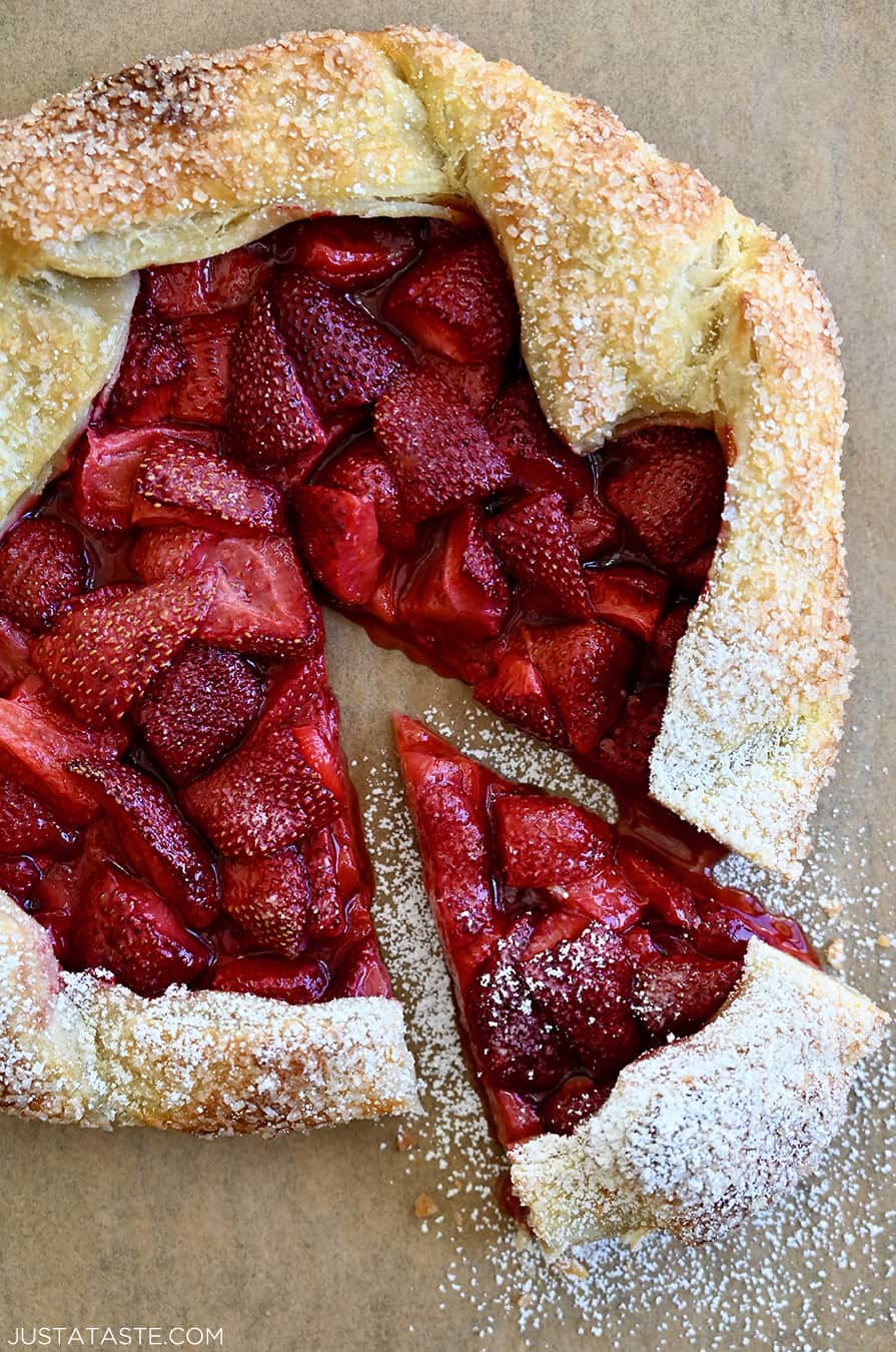 How to Make a Galette with Puff Pastry - Just a Taste