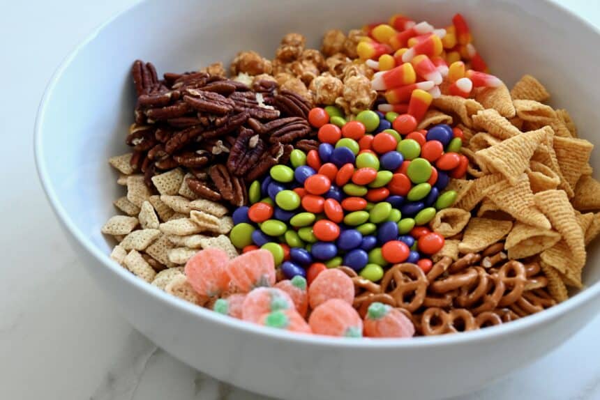 Halloween Snack Mix Just a Taste