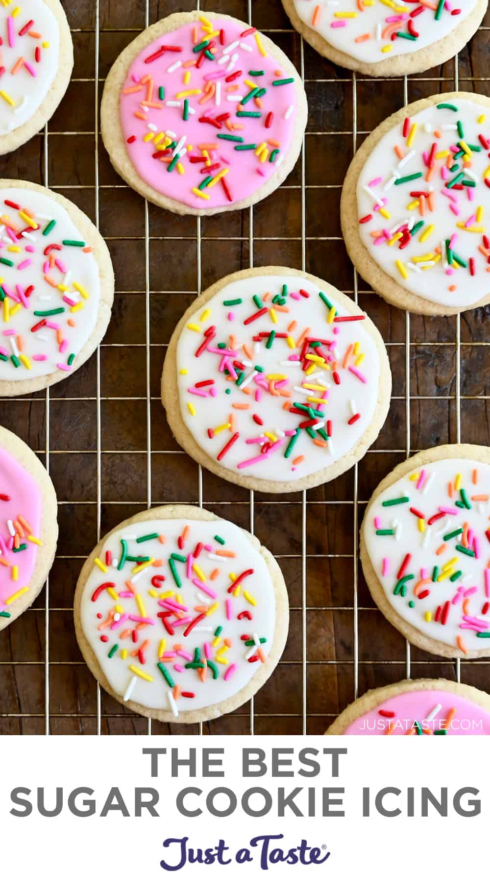The Best Sugar Cookie Icing - Just a Taste